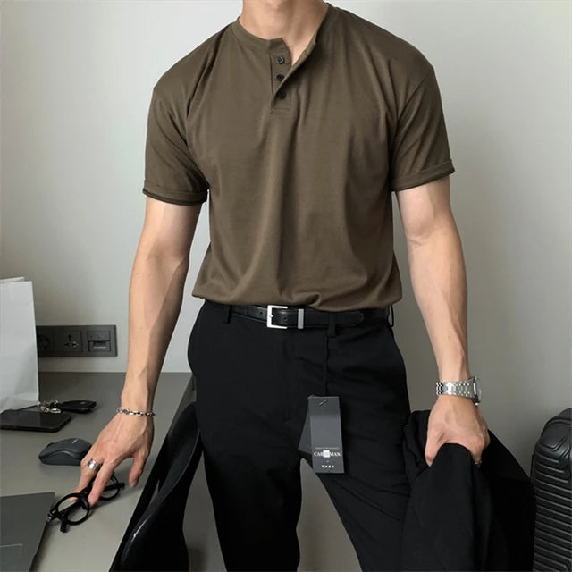 Vincent Cotton Polo Shirt — photo 2