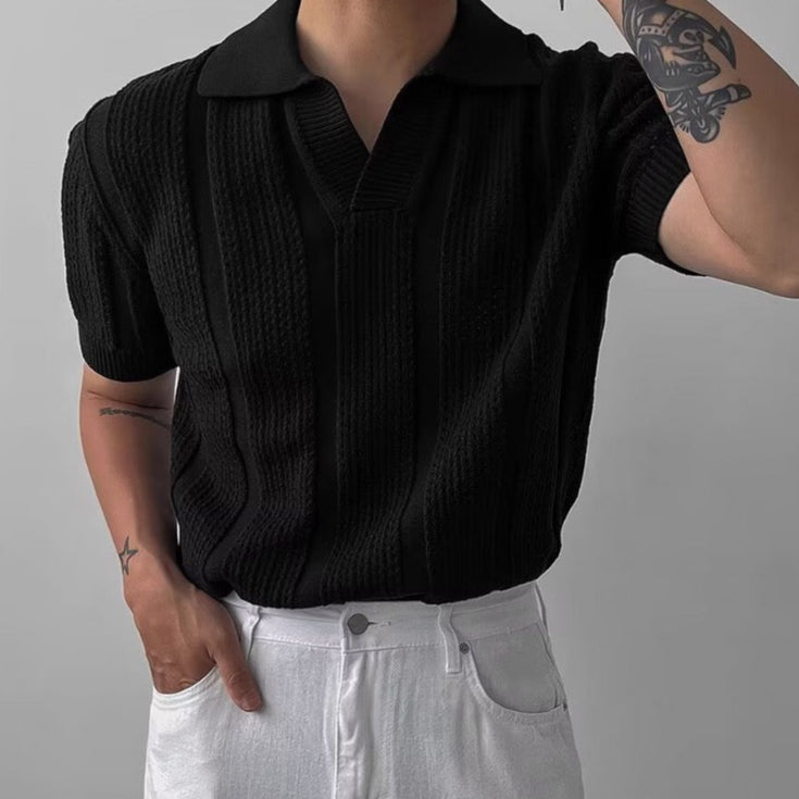 Vincent Knitted Polo — photo 8