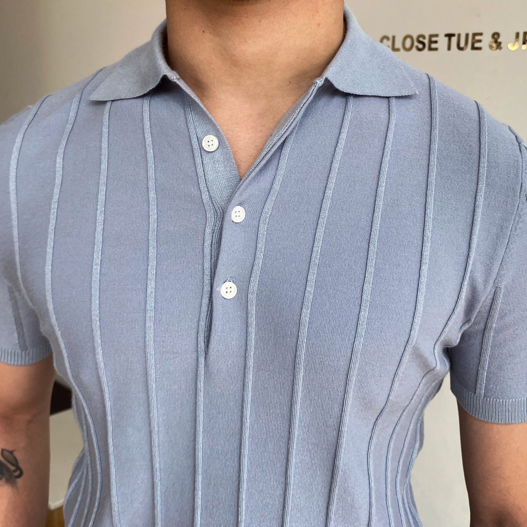 Hugo Striped Polo Shirt — photo 4