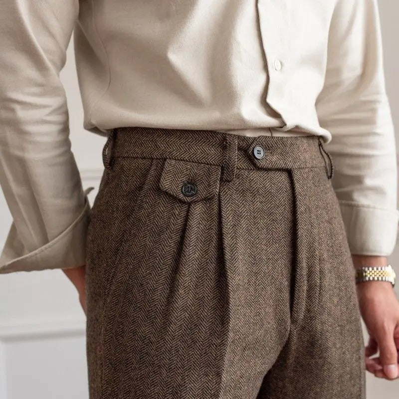 Arthur Wool Straight Pants — photo 2