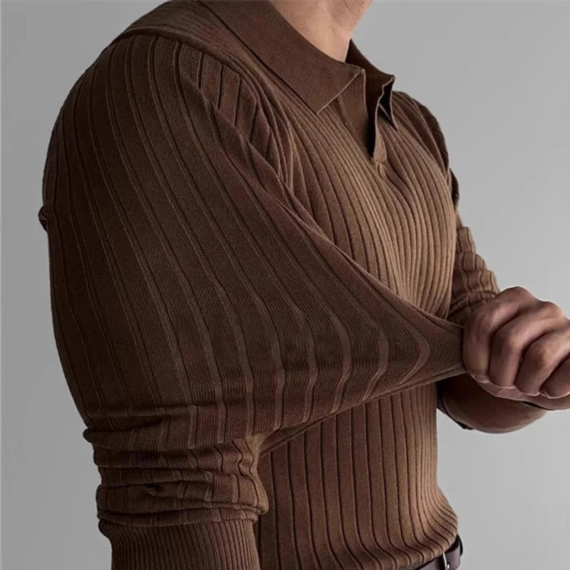 Bennett V Collar Polo — photo 5