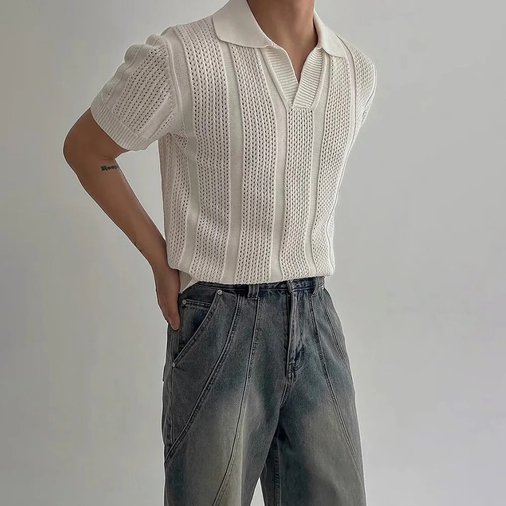 Vincent Knitted Polo