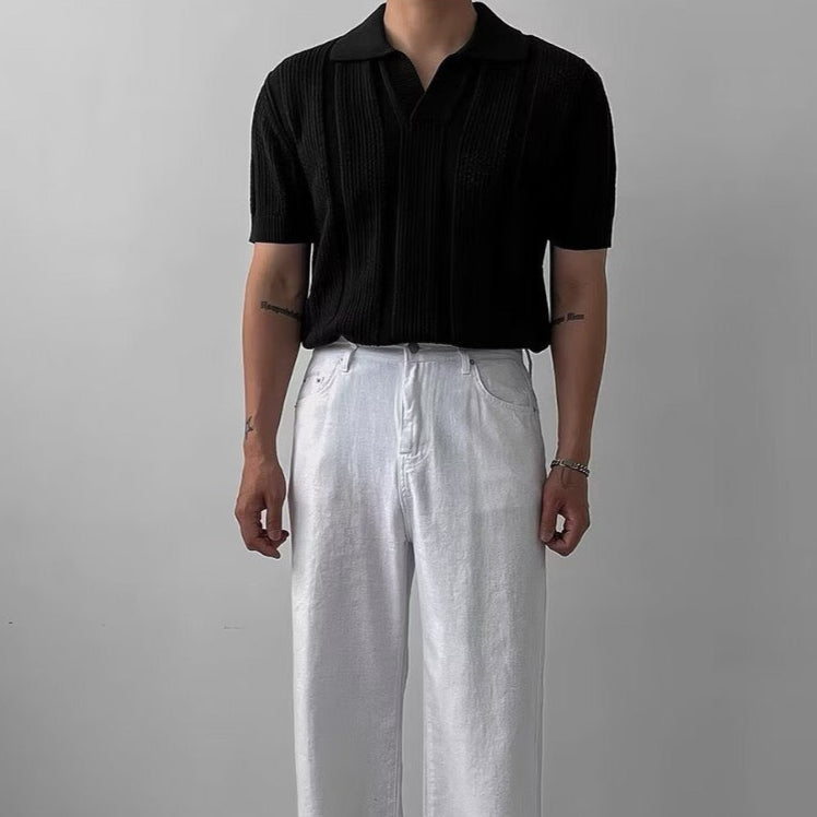 Vincent Knitted Polo — photo 7