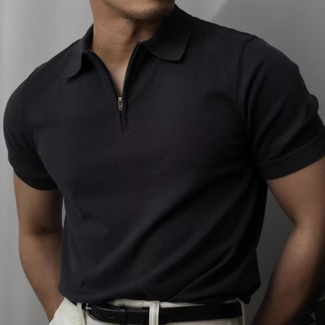 Harrison Quarter Zip Polo — photo 5