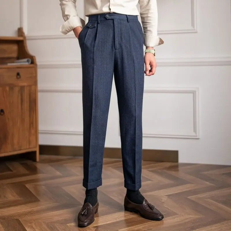 Arthur Wool Straight Pants — photo 4