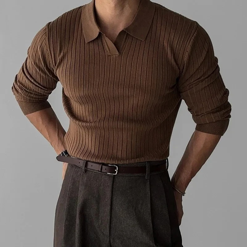 Bennett V Collar Polo — photo 4