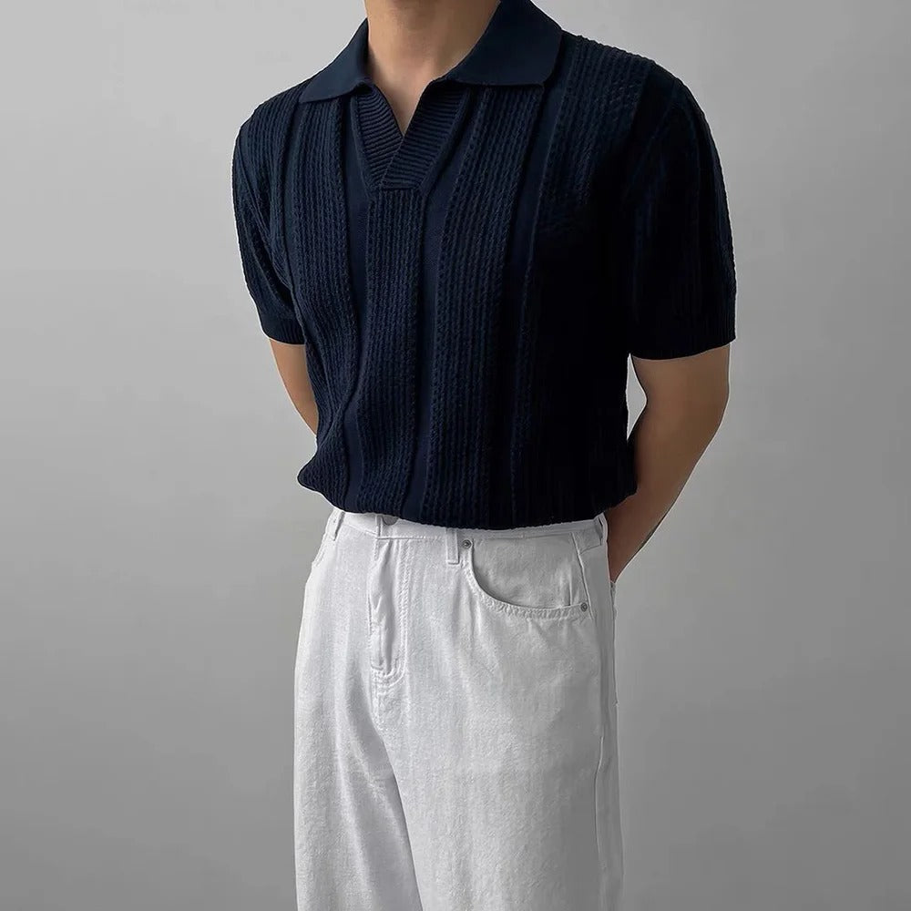 Vincent Knitted Polo — photo 5