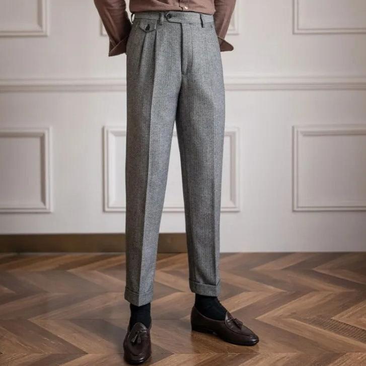 Arthur Wool Straight Pants — photo 6