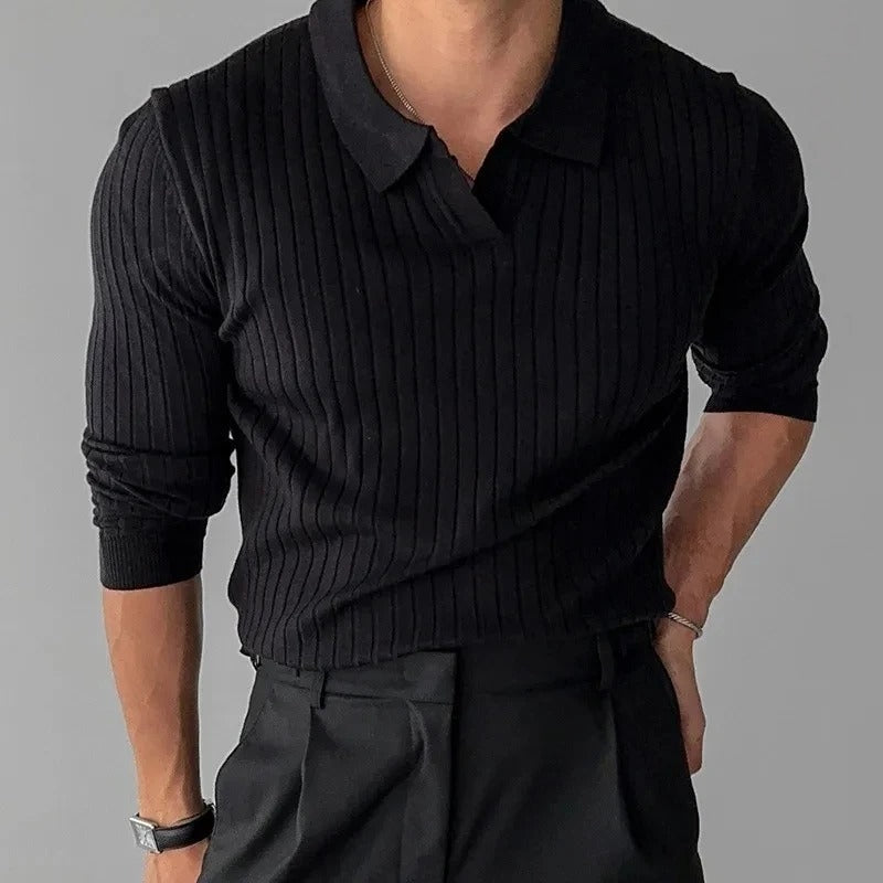 Bennett V Collar Polo — photo 2