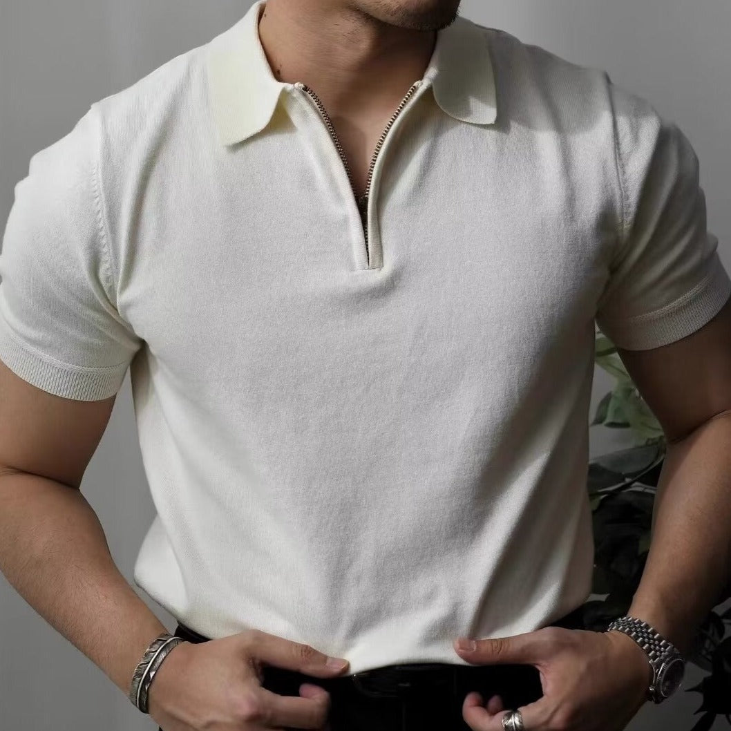 Harrison Quarter Zip Polo — photo 2